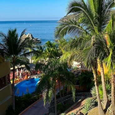 View from Hilton Grand Vacations Club Zihuatanejo