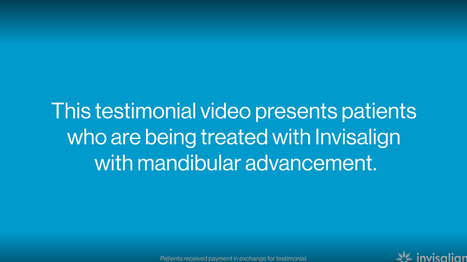 New Mandibular Advancement > Teen interviews_Video_Image
