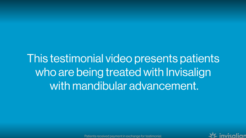 Mandibular Advancement - Orthodontie | Invisalign