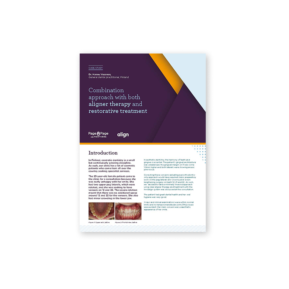 Text + Media | What Invisalign Treats | White Paper Cover 3