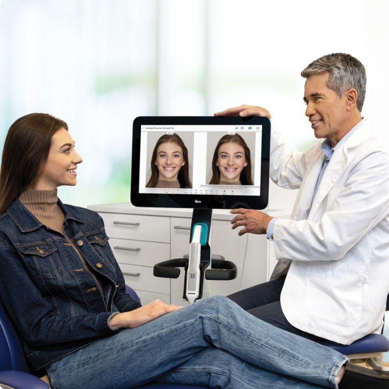 Appuntamento con un dentista Invisalign - Prima e dopo il trattamento