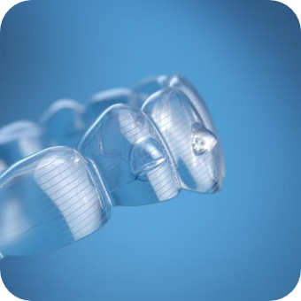 Icon: clear aligner shape