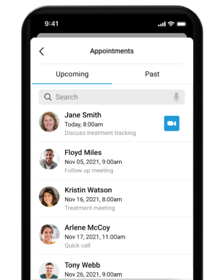 PracticeApp VirtualAppt 1