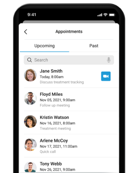 Con l'app Invisalign semplifichi la gestione degli appuntamenti con i tuoi pazienti