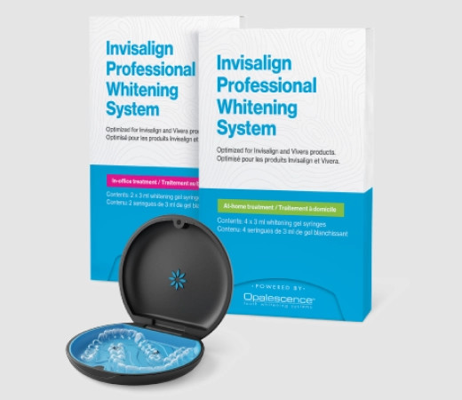 Invisalign® Professional Whitening System boxes