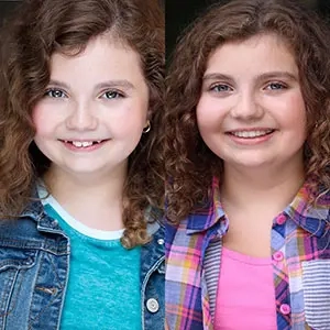 Little girl testimonial before and after treatment with Invisalign® clear aligners