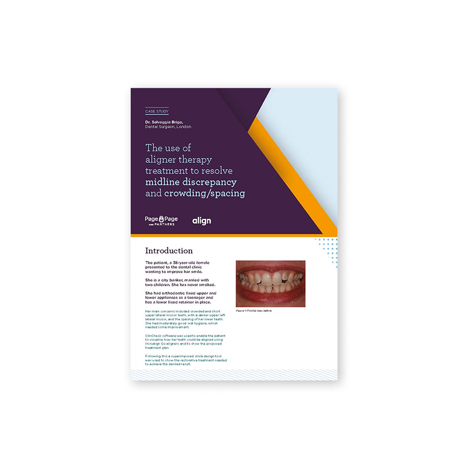 Text + Media | What Invisalign Treats | White Paper Cover 2