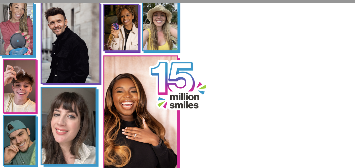 15 million smiles banner - UK