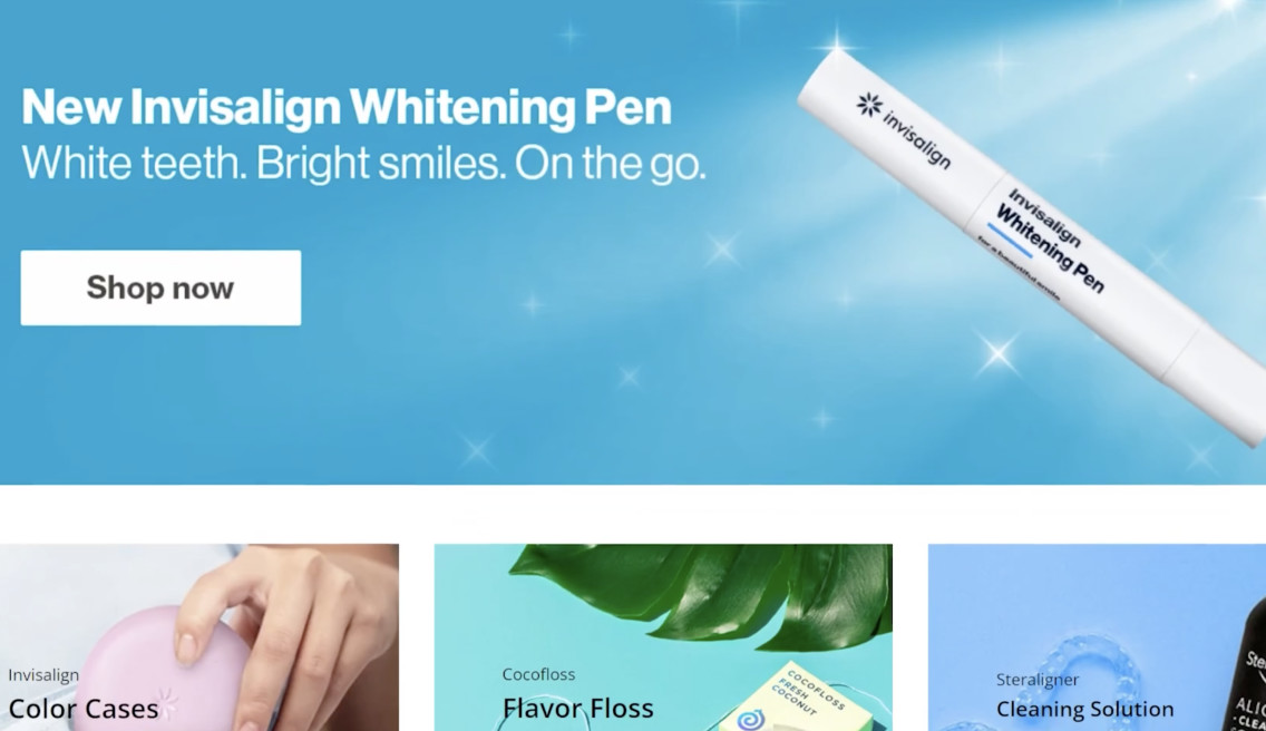 Invisalign Marketing assets