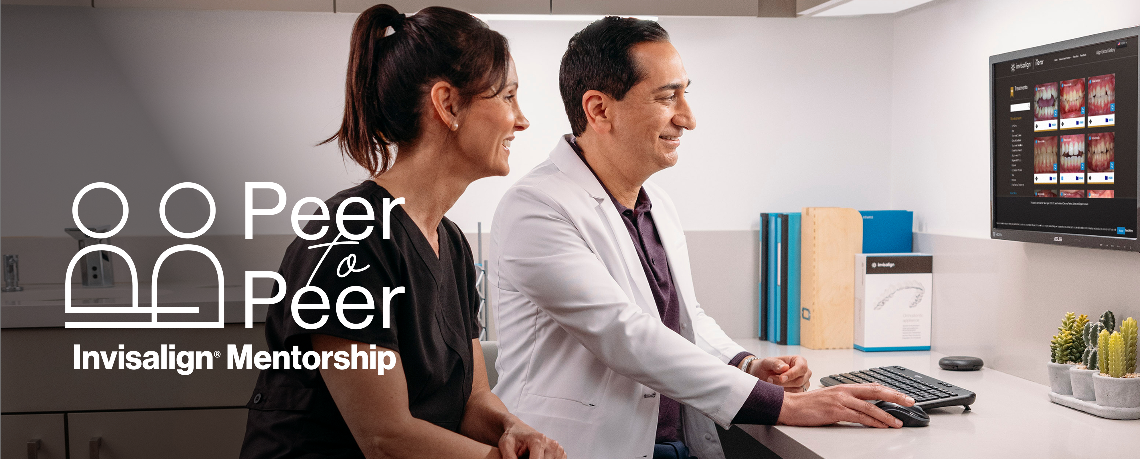 Peer to Peer Invisalign Mentorship | Mentee hero banner