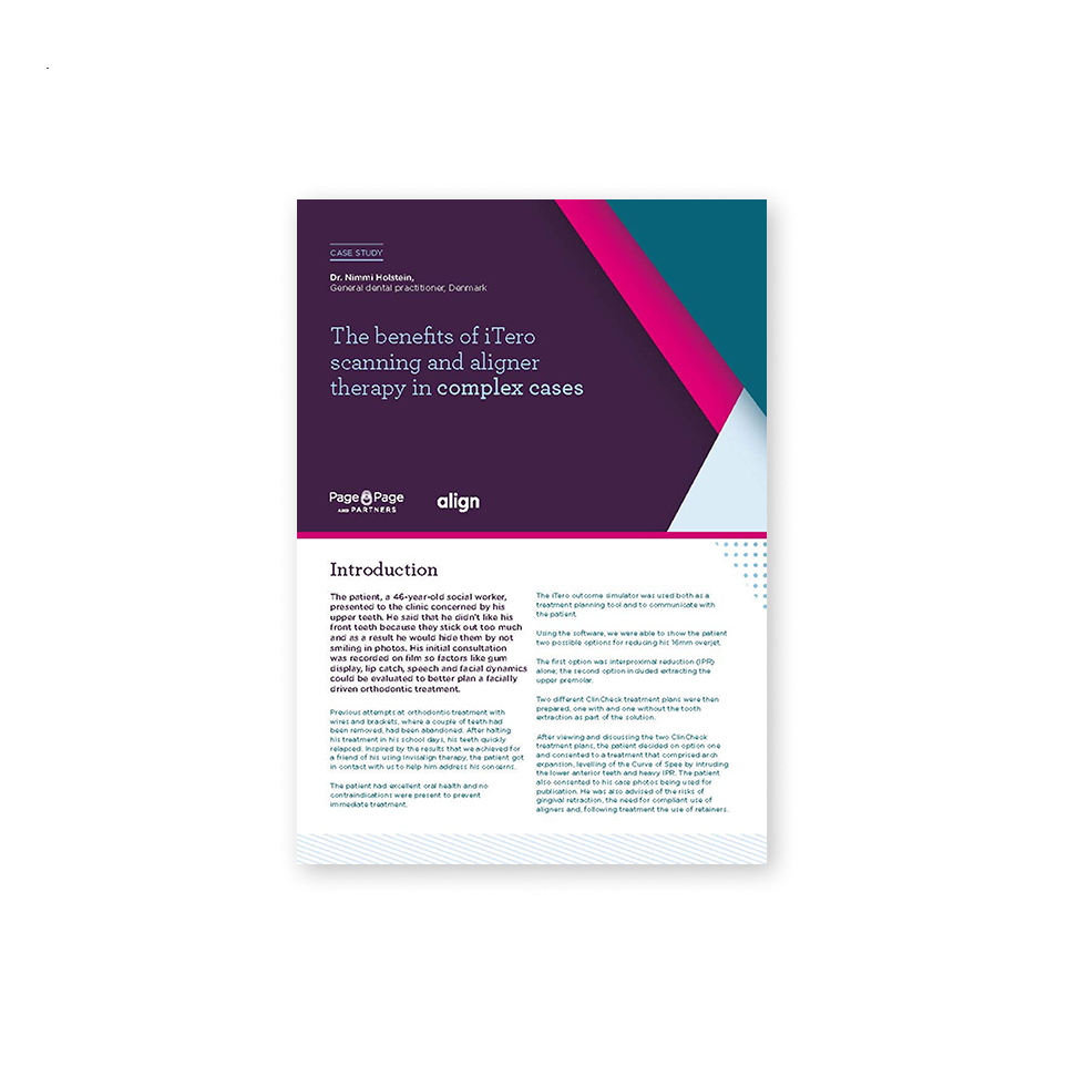 Text + Media | What Invisalign Treats | White Paper Cover