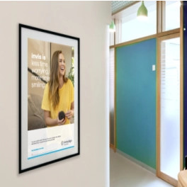 Invisalign® poster framed in the office