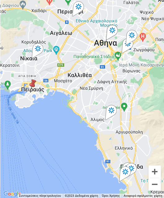 Map - Invisalign® providers in Piraeus