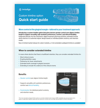 Align Innovations | Ortho | Form | Carousel | Extended Trimline