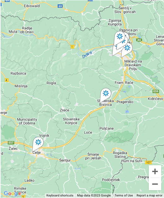 Map - Invisalign® providers in Maribor