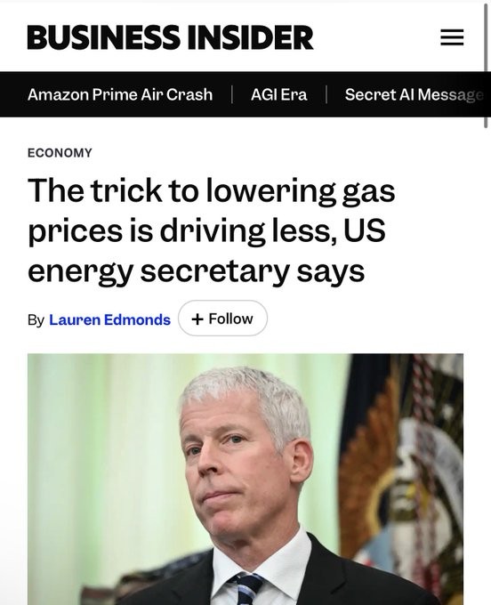 The trick to lowering gas prices is driving less