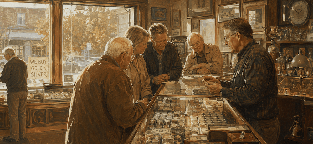 Bullion Shops Are Buzzing