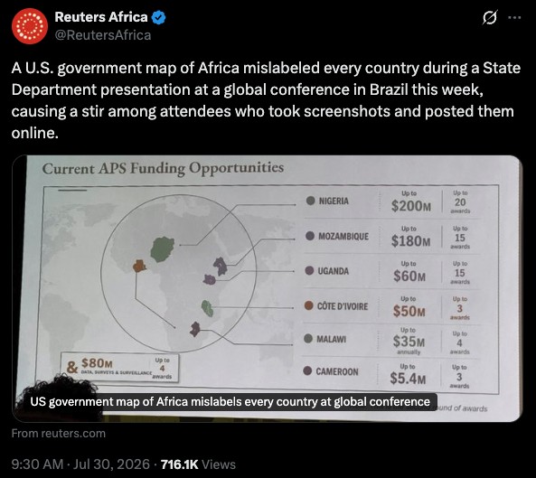 Reuters Africa - X