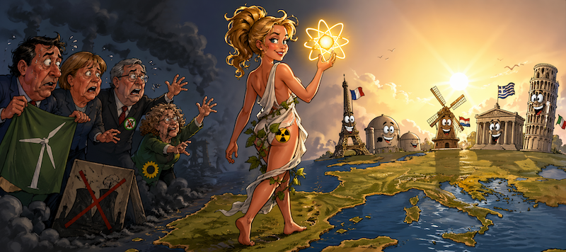 Atom's Eve in Europe