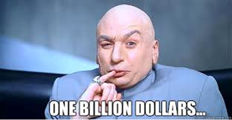 1 billion dollars austin powers