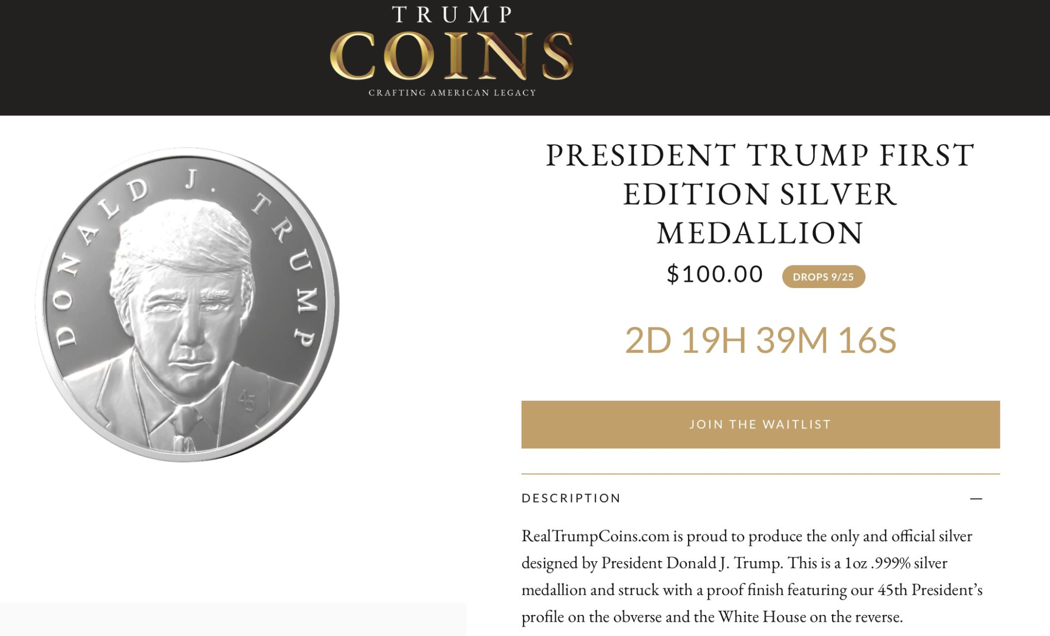 Trump Coins