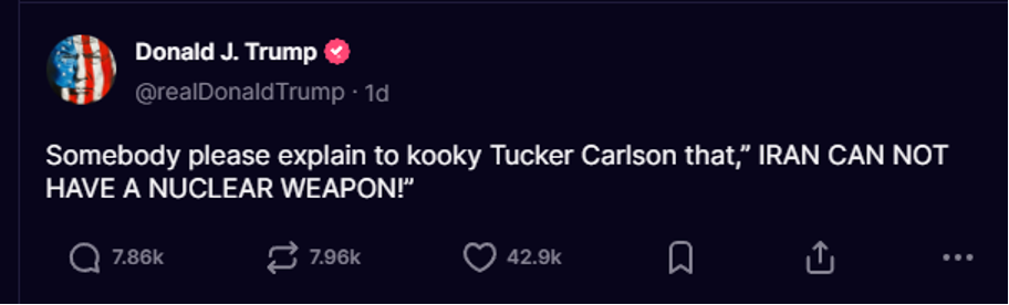 trump tweet