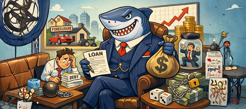 Loan Shark in a Three Piece