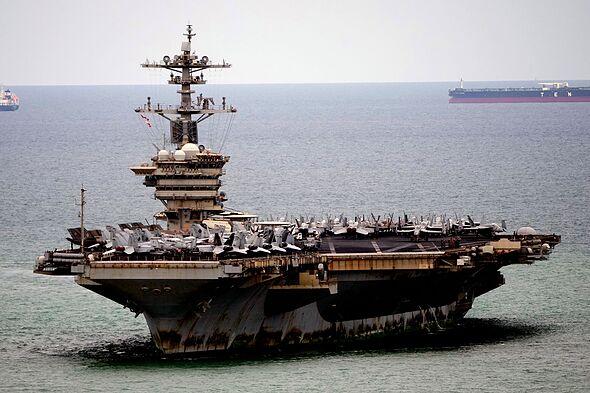 USS Lincoln in Thailand. 
