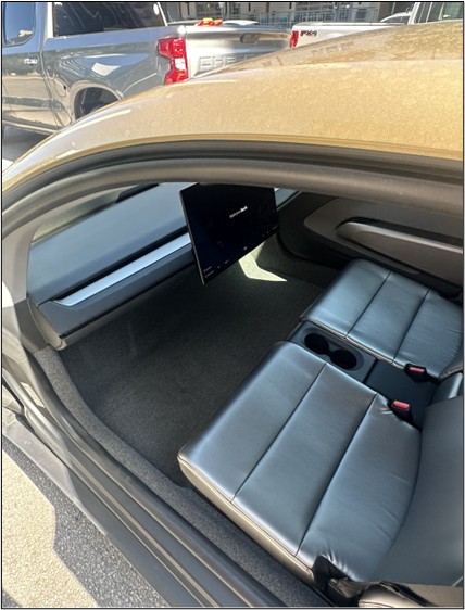 Cybercab interior