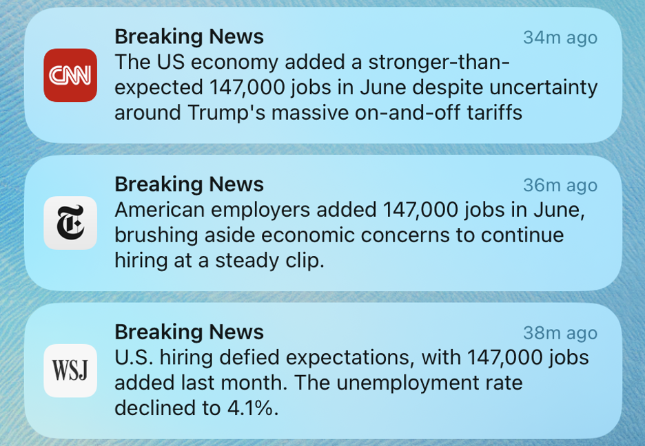breaking news