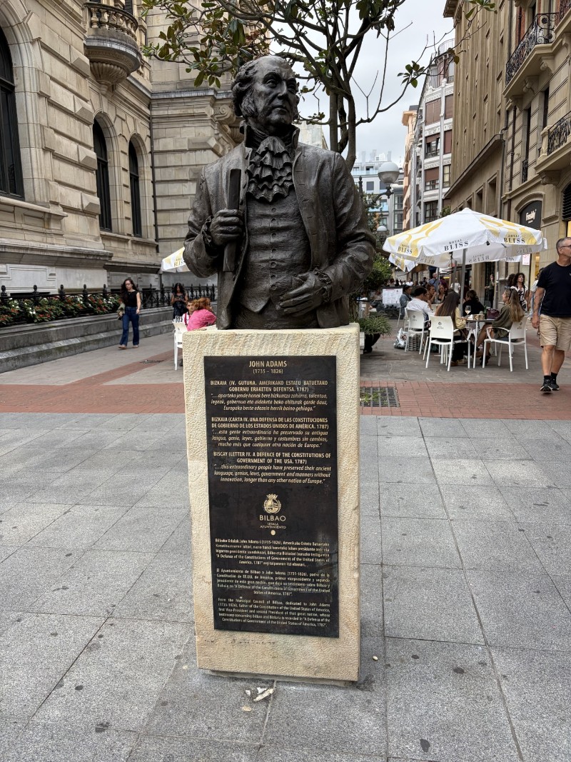 John Adams Statue