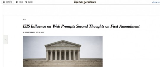 The New York Times article