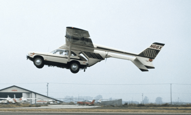 old flying car