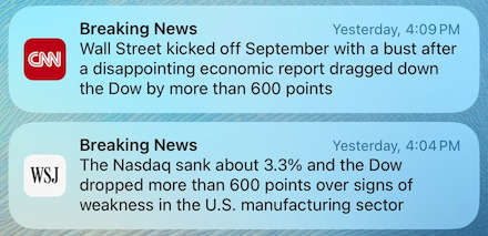 Breaking News Notifications