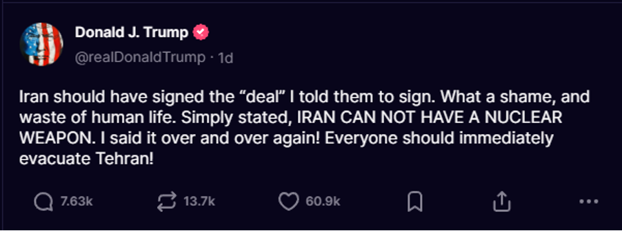 trump tweet