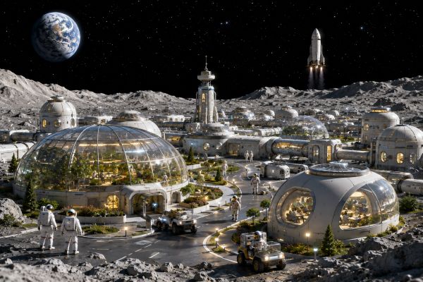 Moon Cities… Flying Cars… Robots