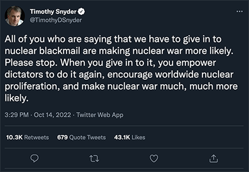 timothy tweet