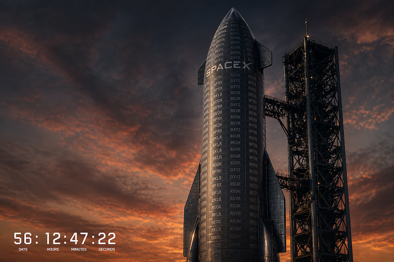 SpaceX: 56 Days to Liftoff