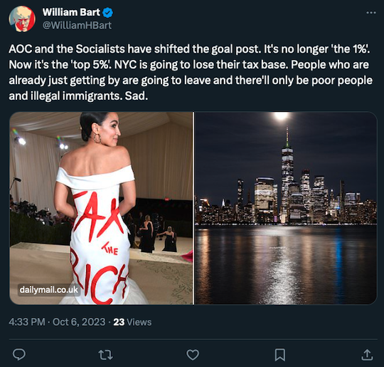 Tax the Rich Tweet