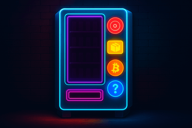 🔴🟡🟠🔵 Netflix. Amazon. Bitcoin. [Blue.]