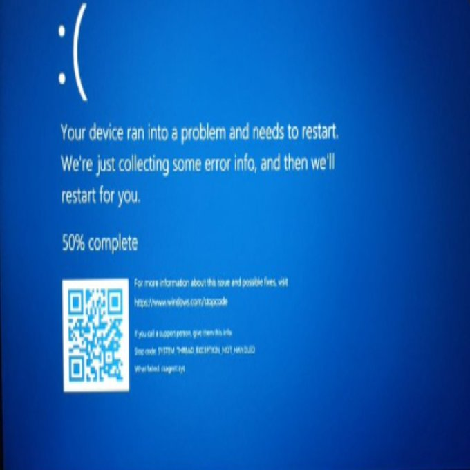 Blue Screen of Death