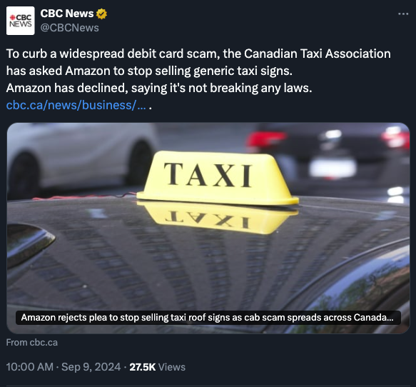 CBC News Tweet