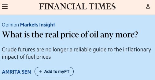 Financial Times headline