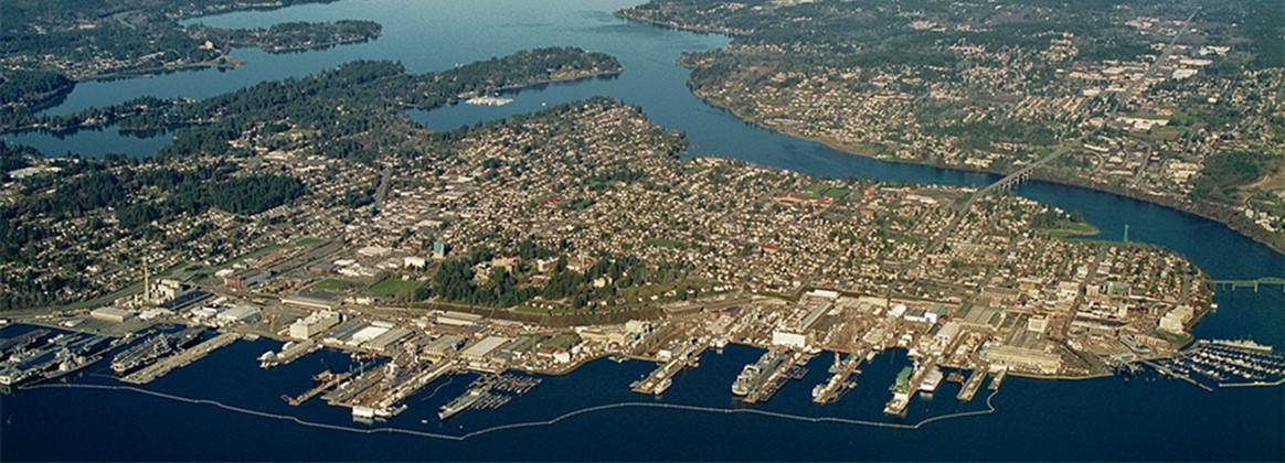 USS Lincoln’s next home: Bremerton Shipyard, for deep maintenance. Credit NavSea.