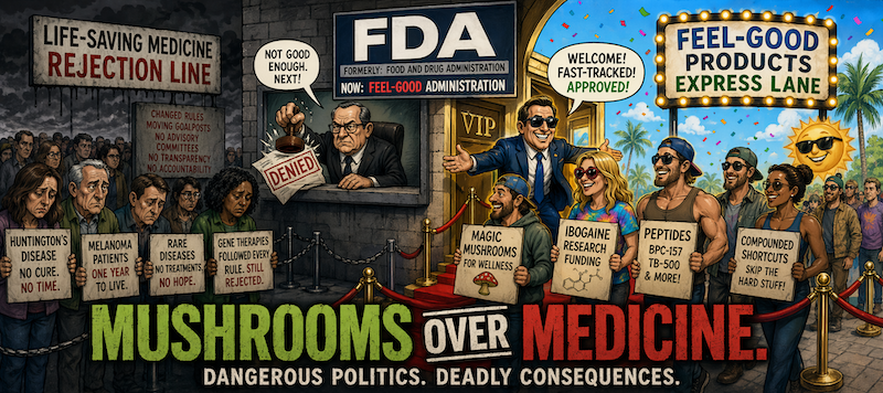 Mushrooms Over Medicine