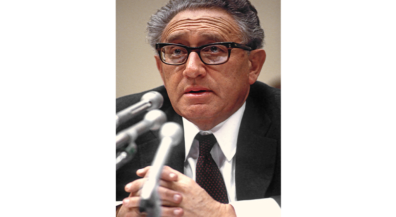 Kissinger Dead; Grim Reaper Gets New Assignment