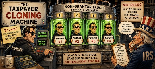 The Taxpayer Cloning Machine
