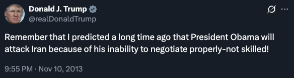 DJT Tweet
