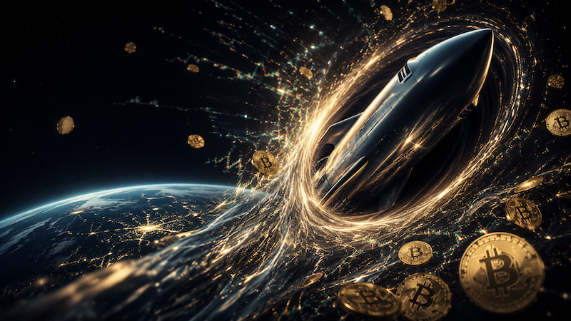 SpaceX Eats Bitcoin
