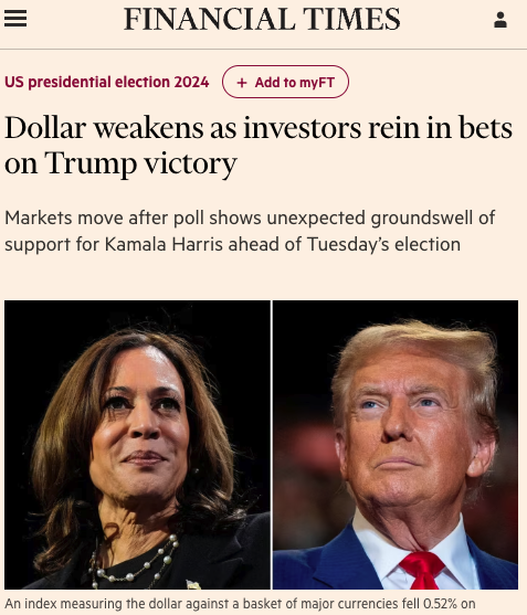 FT headline